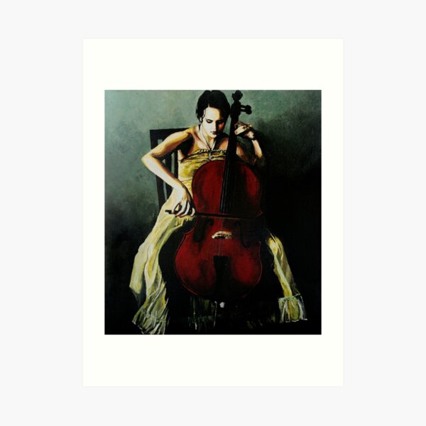 Cello Art Print