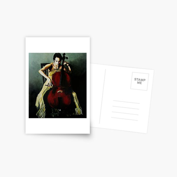 Cello Postcard