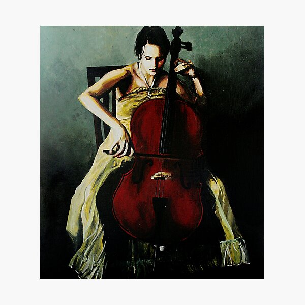 Cello Photographic Print