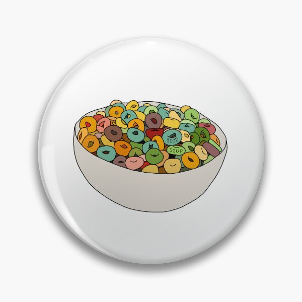 Item preview, froot loops bowl of cereal designed and sold by chelcelia.