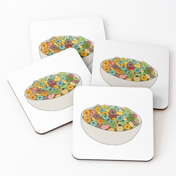 Item preview, froot loops bowl of cereal designed and sold by chelcelia.