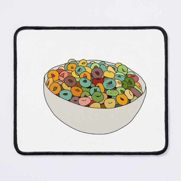 Item preview, froot loops bowl of cereal designed and sold by chelcelia.