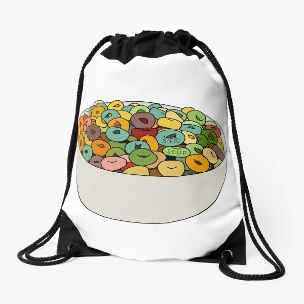Classic Froot Loops Cereal Box Art with Toucan Sam Zip Pouch by