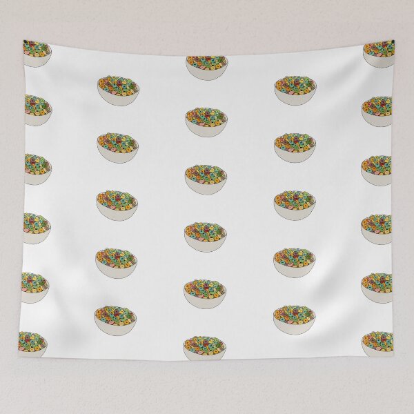 Item preview, froot loops bowl of cereal designed and sold by chelcelia.