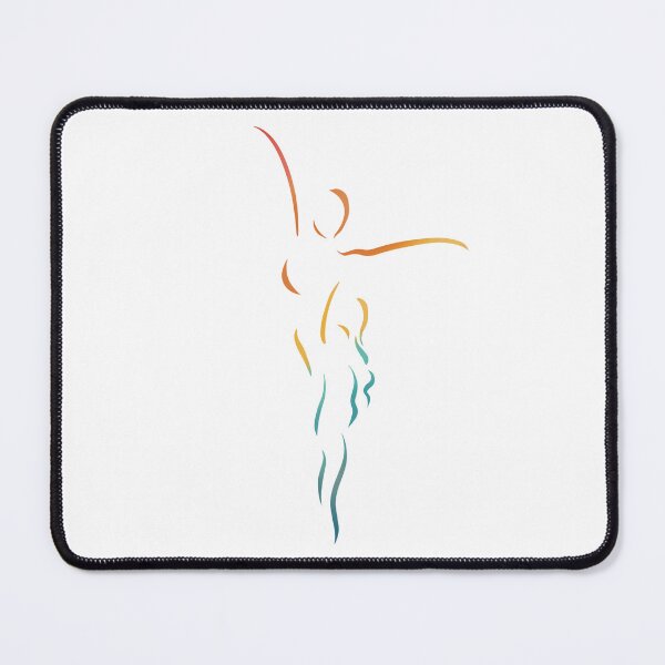 Item preview, Ballerina abstract art print designed and sold by NattyDesigns.