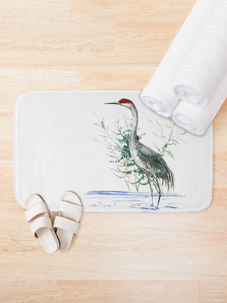 Alternate view of Sandhill Crane Bath Mat