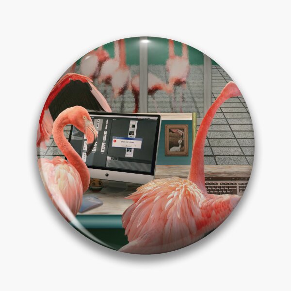 Item preview, Bird - Flamingo - Wading at the DMV designed and sold by Mike Savad Photography.