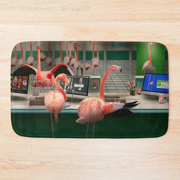 Item preview, Bird - Flamingo - Wading at the DMV designed and sold by Mike Savad Photography.