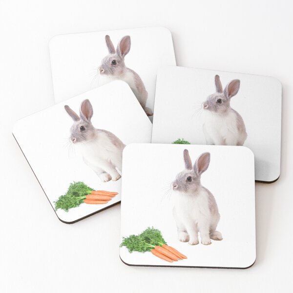 Item preview, rabbit and carrot designed and sold by Napoprasanna.