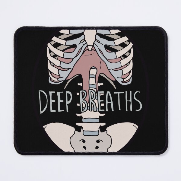 Item preview, Deep Breaths - Diaphragm Muscle designed and sold by Caroline Shea.