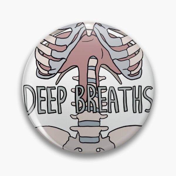 Item preview, Deep Breaths - Diaphragm Muscle designed and sold by Caroline Shea.
