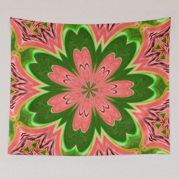 Item preview,  ABSTRACT PAINTING WATERMELON GEOMETRIC ART FANTASY. designed and sold by Ralek.