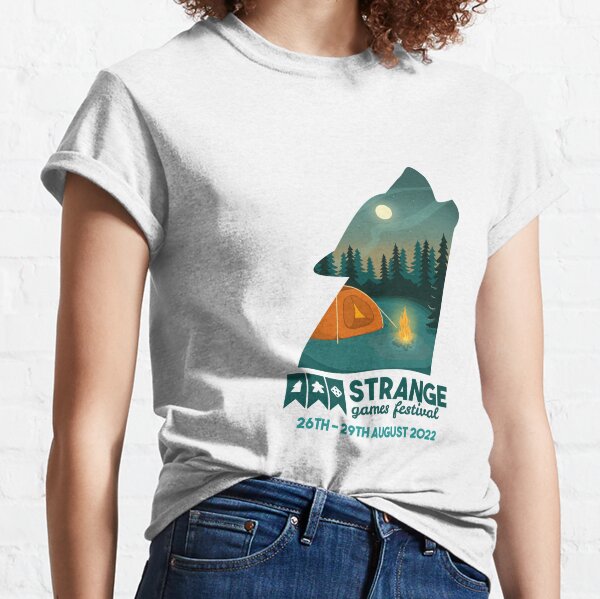Strange Games Festival Wolf (light) Classic T-Shirt