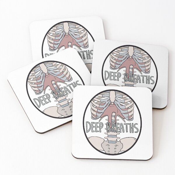 Item preview, Deep Breaths - Diaphragm Muscle designed and sold by Caroline Shea.