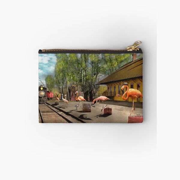 Item preview, Bird - Flamingo - Wading for the train designed and sold by Mike Savad Photography.