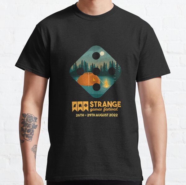 Strange Games Festival Dice (dark) Classic T-Shirt