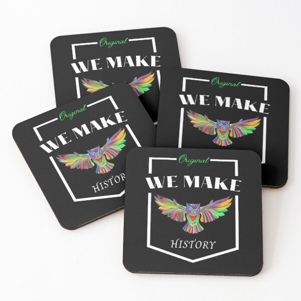 Item preview, We Make History The Best Teacher Colorful Owl Design designed and sold by BestTeacher.
