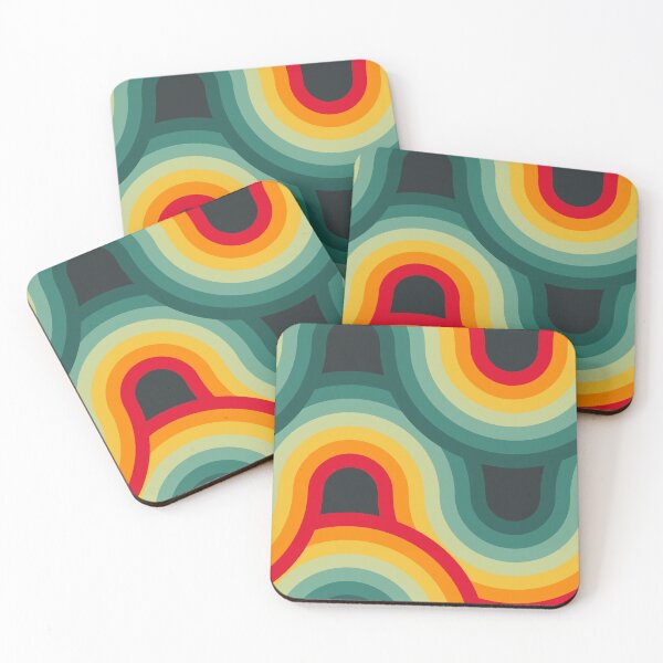 Item preview, Turquoise Fire Gradient Retro designed and sold by zeljkica.
