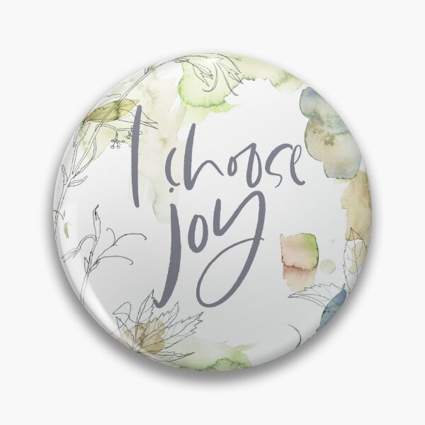 Item preview, I CHOOSE JOY QUOTE - positive thinking designed and sold by edgeofthesand.