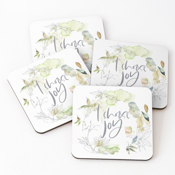 Item preview, I CHOOSE JOY QUOTE - positive thinking designed and sold by edgeofthesand.