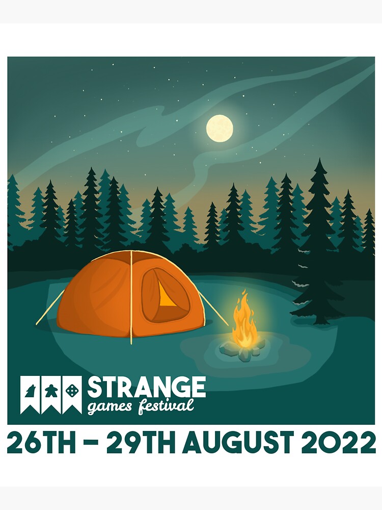 Strange Games Festival 2022 - Art (dark) by StrangeGamesF