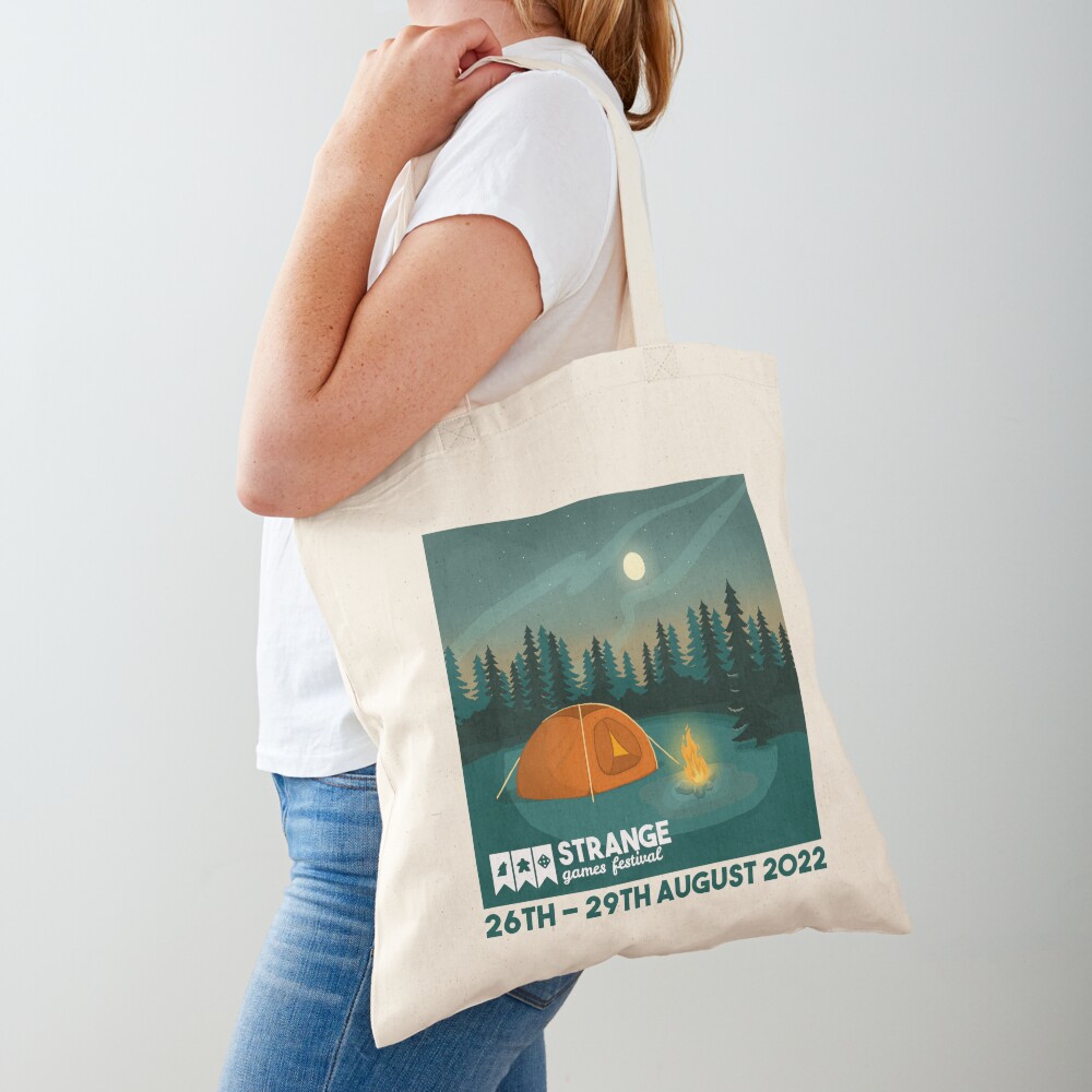 Strange Games Festival 2022 - Art (dark) Tote Bag