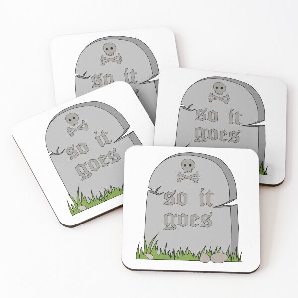 Item preview, So It Goes Grave designed and sold by katielechner.