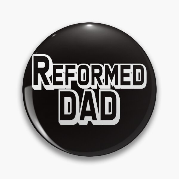 Item preview, Reformed Dad White Christian Logo designed and sold by Patrick Chastain.