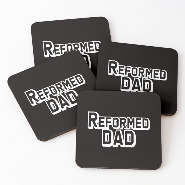 Item preview, Reformed Dad White Christian Logo designed and sold by Patrick Chastain.