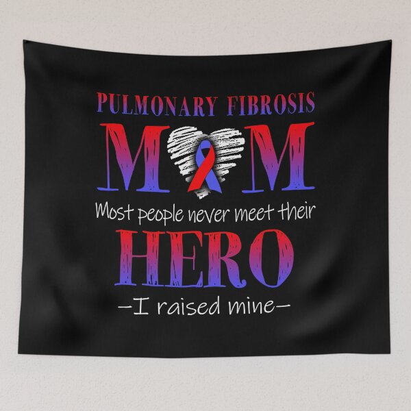 Item preview, Proud Pulmonary Fibrosis Mom HERO I Raised Mine designed and sold by Mnrshirley.