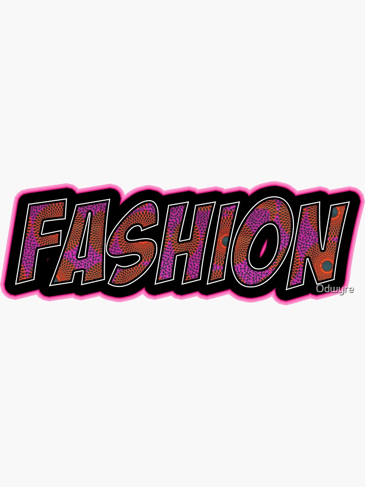 fashion Sticker for Sale by hcpeck