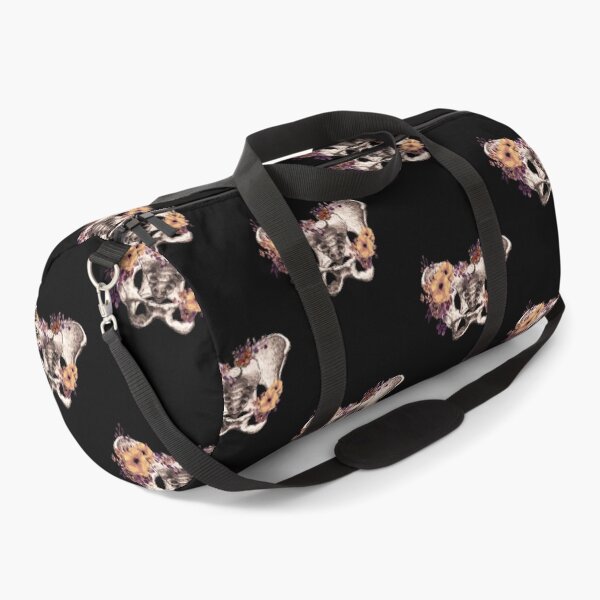 Item preview, Female pelvis, floral, feminism, anatomy, anatomical art, female bones of the pelvis designed and sold by Collagedream.