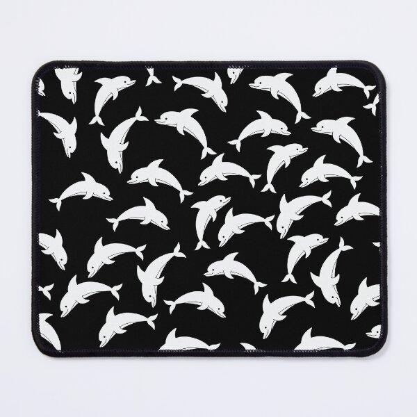 Item preview, white dolphin pattern designed and sold by CHOOSEYOURS SHOP.