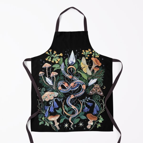 Item preview, Mushrooms Snake Crystals designed and sold by claramcallister.