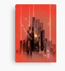 Harsh Metro Canvas Print