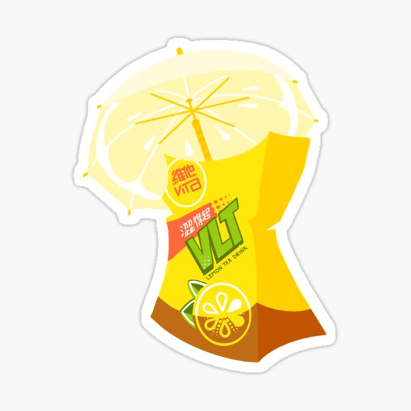 Vita Lemon Tea Sticker