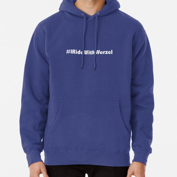 #IRideWithWerzel Pullover Hoodie