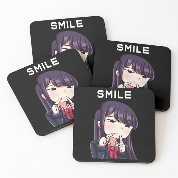 Item preview, Komi from Komi Can't Communicate Anime Komi San Retro - Komi Shouko Smile designed and sold by ZackaryWalter.