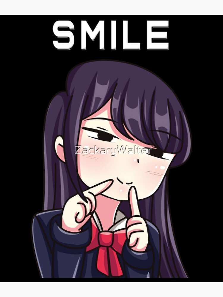 Shouko Smiling Eyes Closed