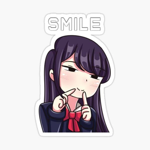 Shouko Smiling Eyes Closed