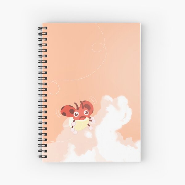 Ledyba Sunset Spiral Notebook