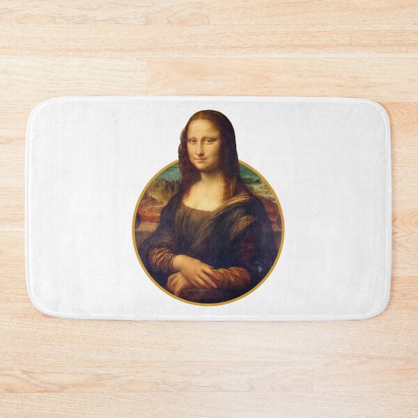 Artikelvorschau, Mona Lisa in einem Kreis - klassische Renaissance-Malerei Leonardo DaVincis entworfen und verkauft von AlanPhotoArt.