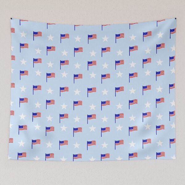 Item preview, American flags designed and sold by pnkpopcorn.
