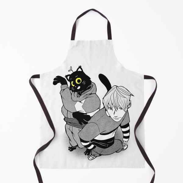 Item preview, Weird manga art with kawaii cat designed and sold by Monochromestore.
