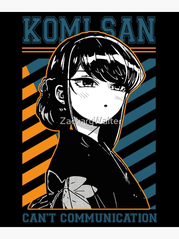 Komi San-none matte poster-constantine2454 by TeeFury