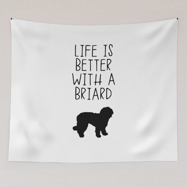 Item preview, Life Is Better With A Briard designed and sold by kindxinn.