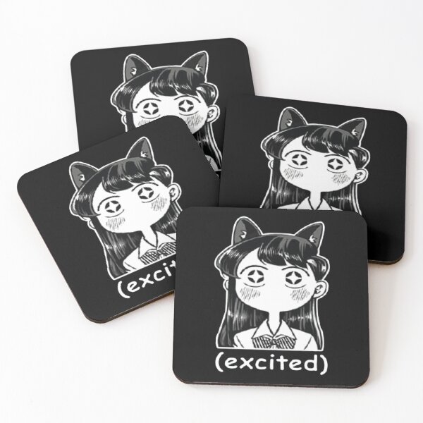 Item preview, Excited Komi - Komi Can't Communicate Komi San Retro - Komi Shouko Excited designed and sold by ZackaryWalter.