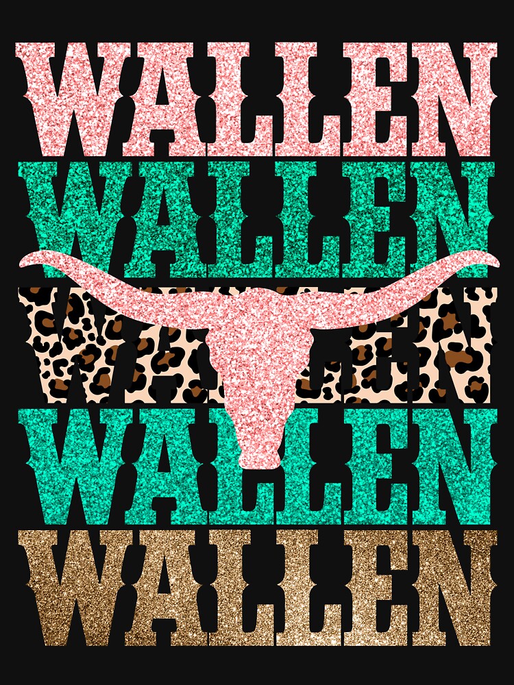 Morgan Wallen Shirt Wallen Western Leopard Cowboy - Anynee