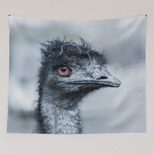 Item preview, Portrait of a Pet Emu designed and sold by Amy Mitchell.