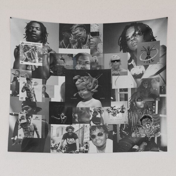Item preview, Lil Baby & Gunna | B&W Album Collage designed and sold by Hays Graphics.